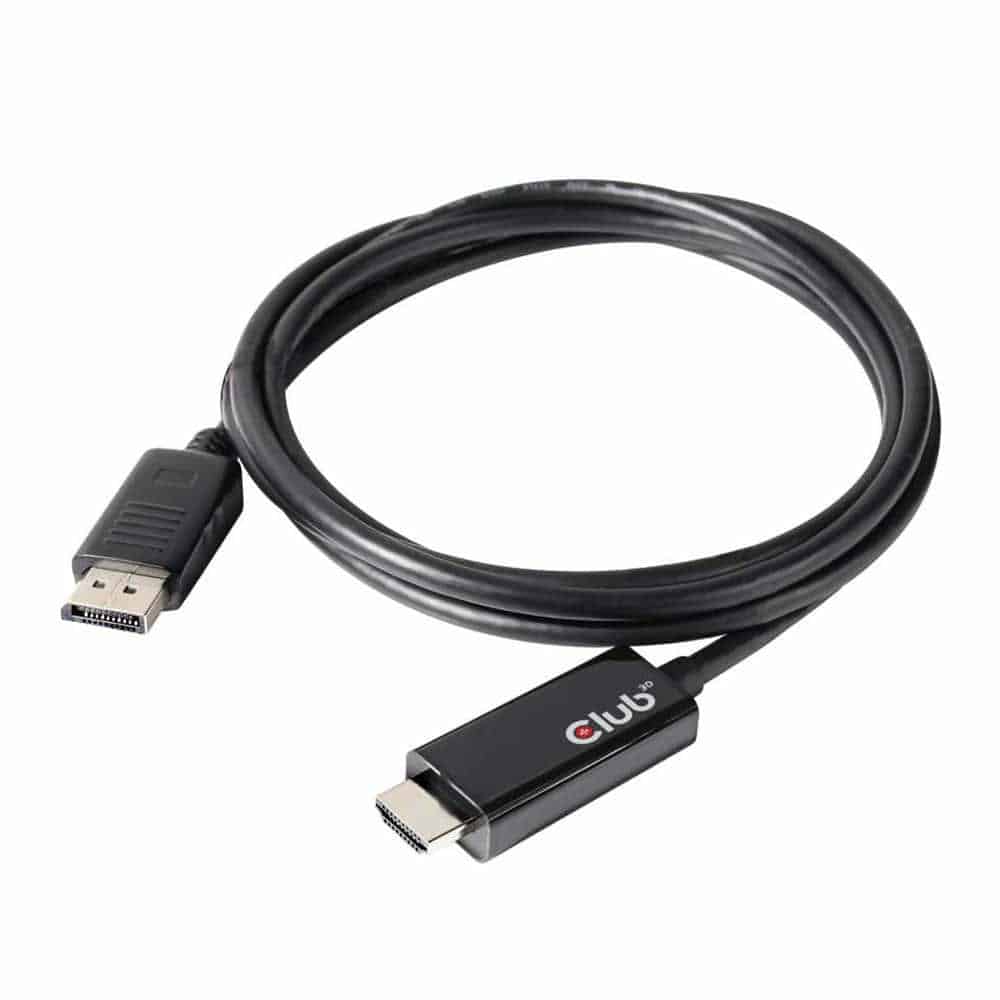 (image for) Club3D 200cm DP 1.4 to HDMI 2.0b Cable